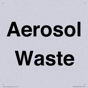 Aerosol Waste